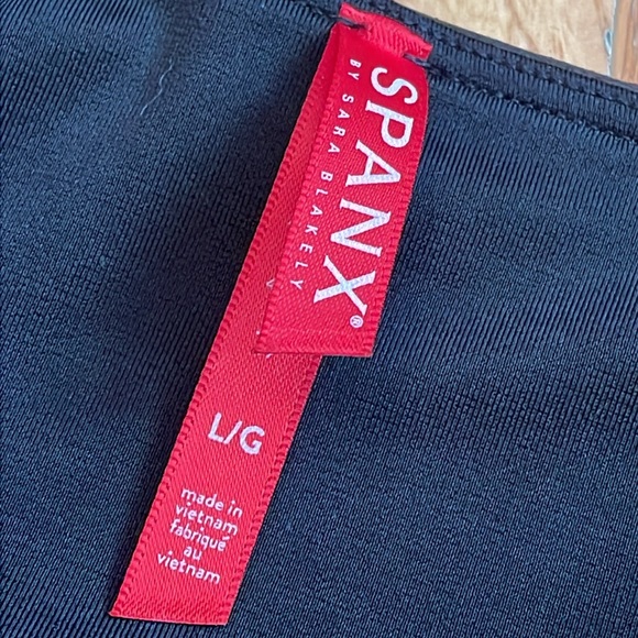 SPANX Faux Leather Croc Leggings. Size Large. EUC-Like New! Shiny Brown/Black - Picture 7 of 7